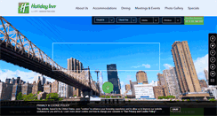 Desktop Screenshot of holidayinnmanhattanview.com